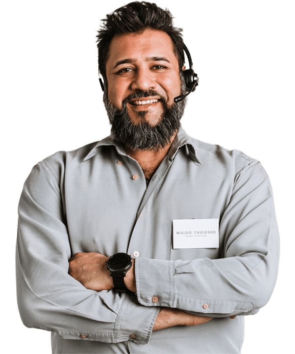 Indian Operator Assistant using a Microphone Head Phones